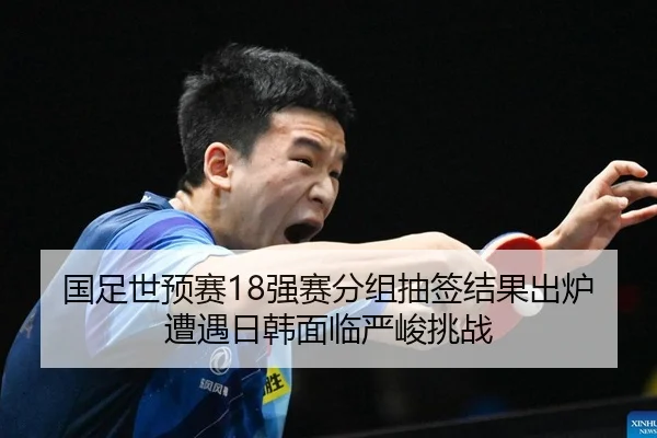 国足世预赛18强赛分组抽签结果出炉 遭遇日韩面临严峻挑战